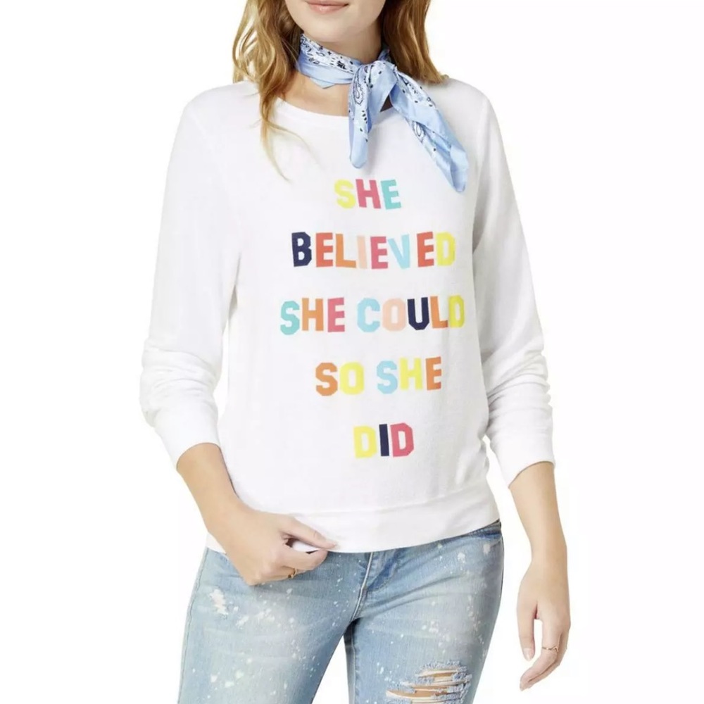 NEW Dream Scene “She believed she could” Raglan